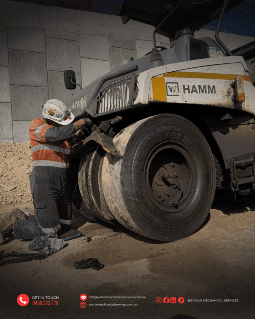 BREAKDOWN CALL OUT - HAMMTRONIC GRW280 MULTI ROLLER — field photo 2