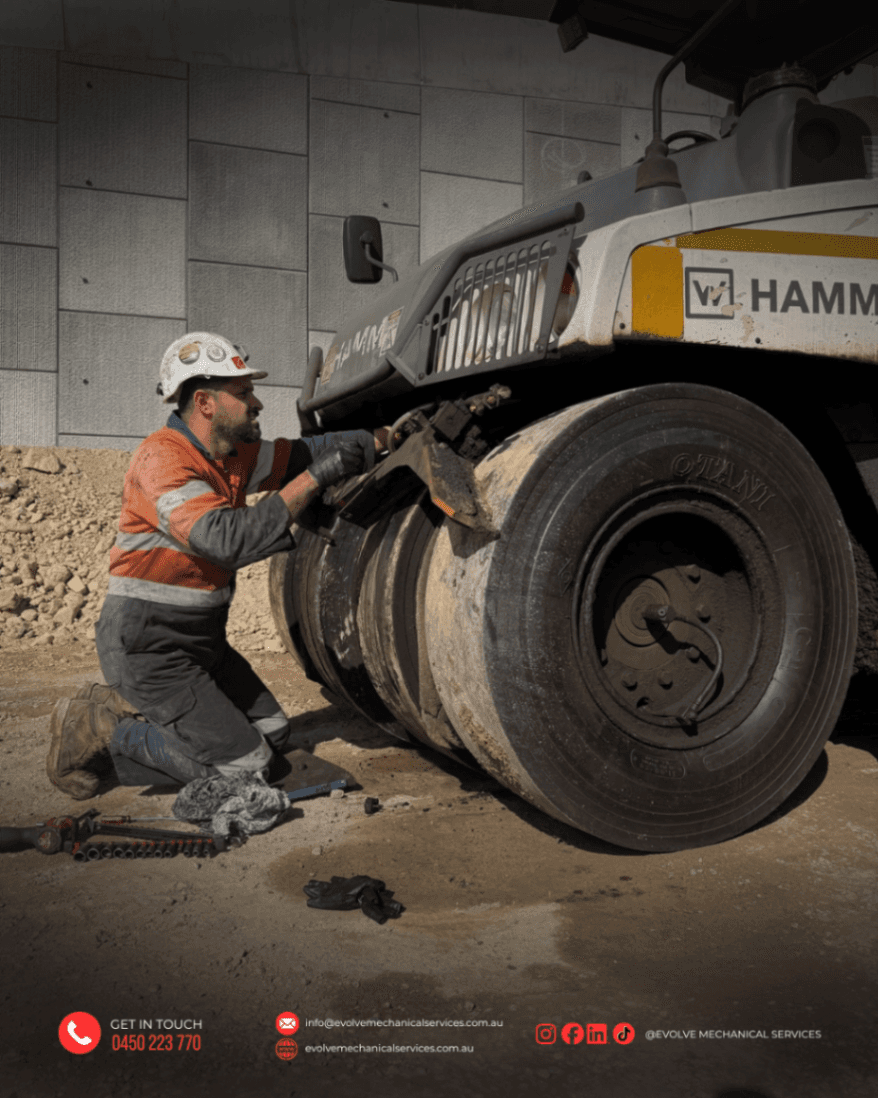 BREAKDOWN CALL OUT - HAMMTRONIC GRW280 MULTI ROLLER — field photo 3
