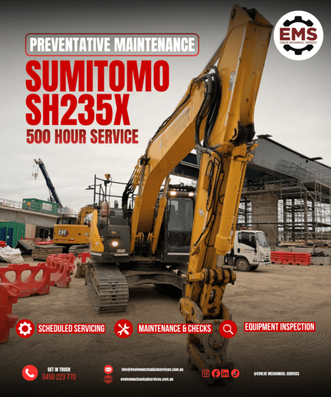 PREVENTATIVE MAINTENANCE — 500-HOUR SERVICE COMPLETE